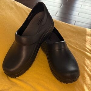 CROCS Black Slip-On Shoes